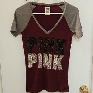 VS Pink Bling Shirt size XS